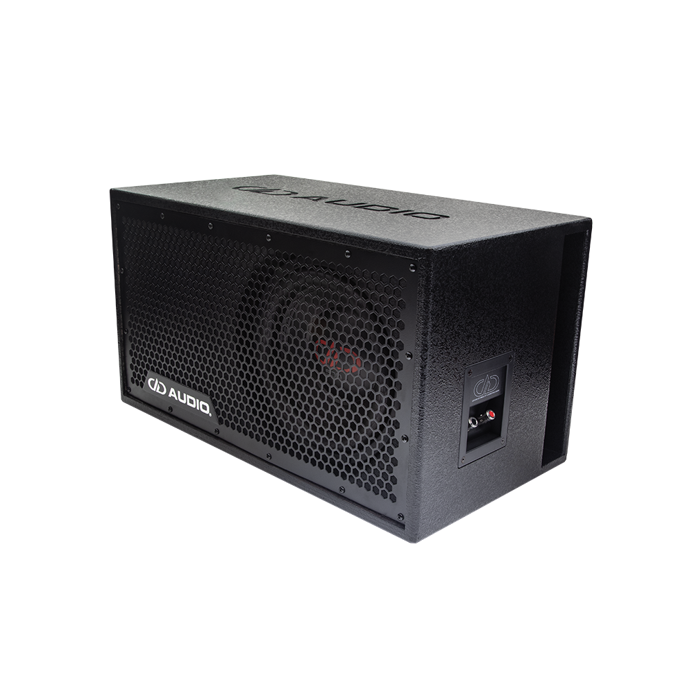 Single 10" Coated 500e Series Loaded Enclosure