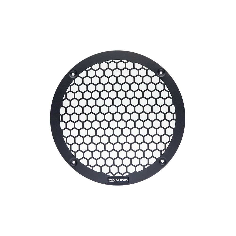 8" Metal Mesh Grill with Badge Logo (Pair)