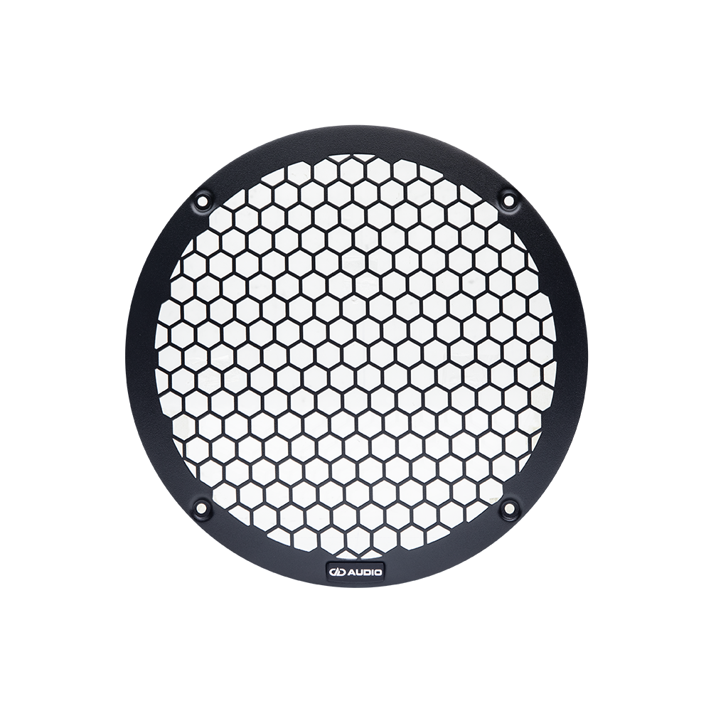 10" Metal Mesh Grill with Badge Logo (Pair) 