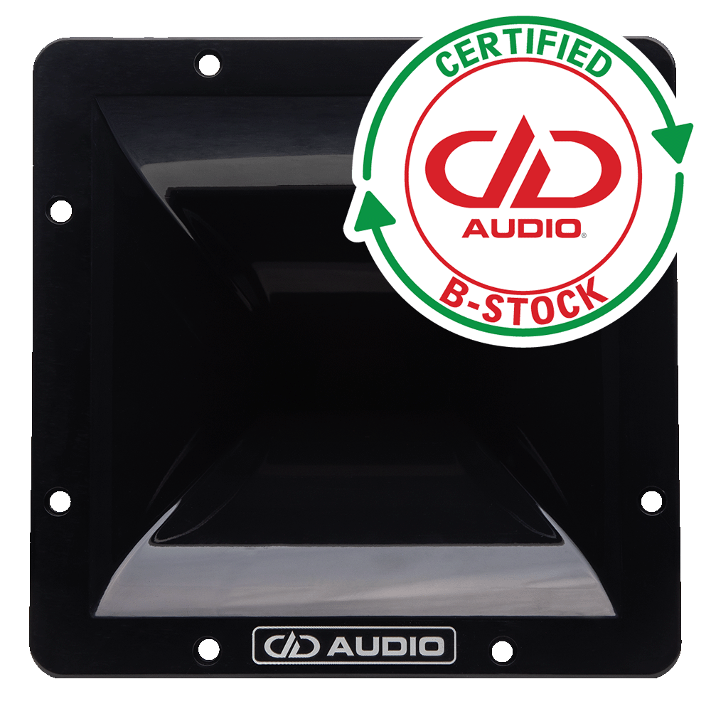 Cuerno de 8" x 8" (B-Stock) - VO-CT8x8 - Acabado Mate, Plástico ABS