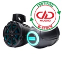 B Stock - MC-106B - MC-106B 6.5" Marine Can Speakers with LED (pair)