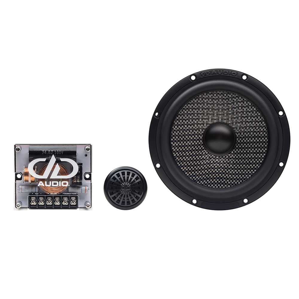 C Series 6.5" Component Set w/Crossover (Pair) 