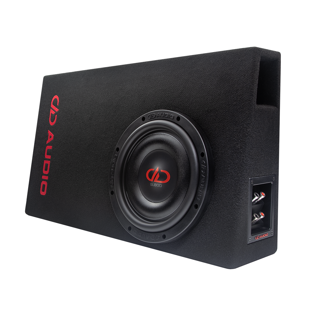 10" Slim Truck Wedge Loaded Enclosure