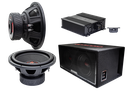 1500w RMS - Dual 12" Bundle - Subs, Enclosure, Amp