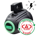 B-Stock MCA-106b 6.5" Marine Can Speakers with Amp and LED (pair)