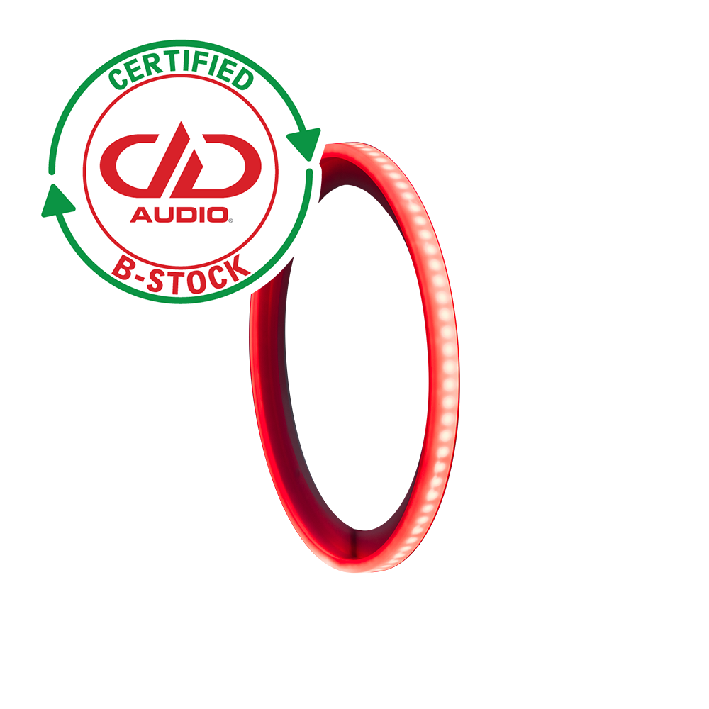 B Stock - LED RGB Light Ring - 8 Inch (Pair)