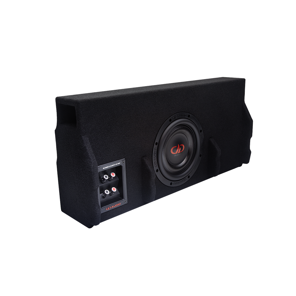 8" Slim Loaded Enclosure for Toyota/Hilux
