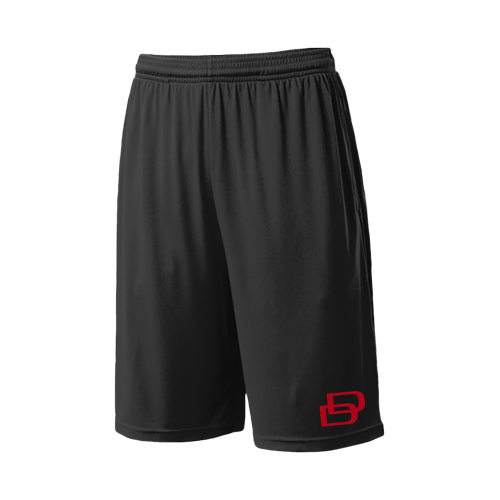 DD AUDIO Black Shorts with Classic DD Logo
