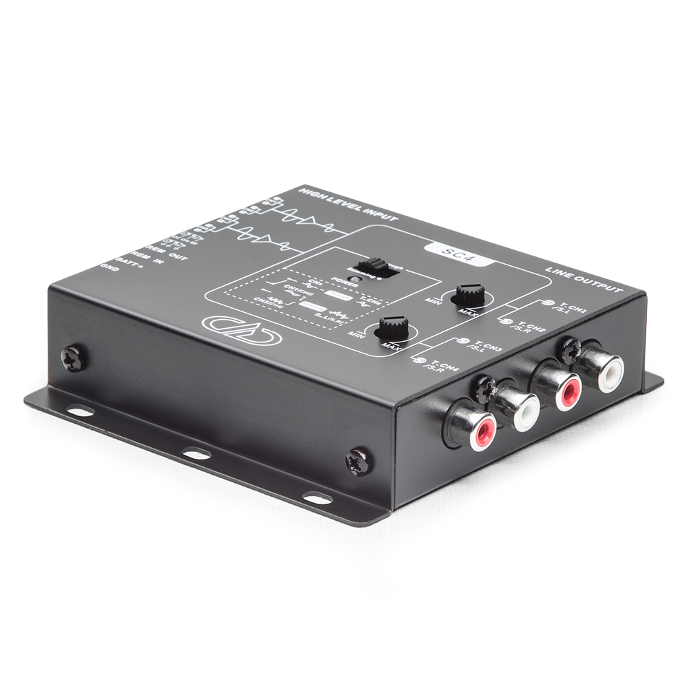 4-ch. Active Line Output Signal Summing Converter