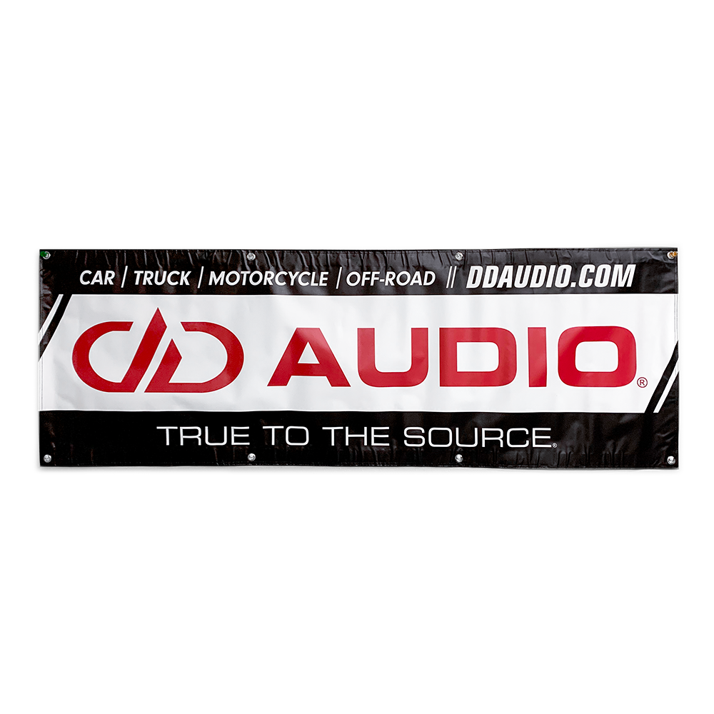 DD True to the Source 2ft x 6ft Banner | DD Audio for Life