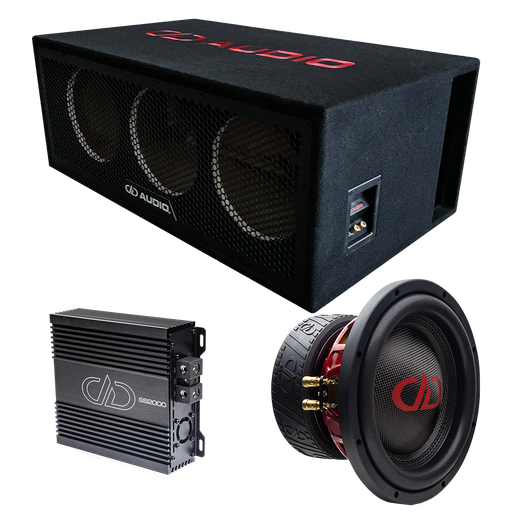 [510e-SE-SS2k-ue103-Bdl] Triple 510e-SE Subs + Enclosure + SS2000 Amp - Bundle