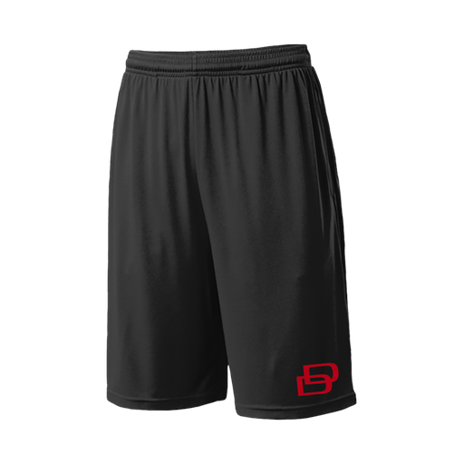 DD AUDIO Black Shorts with Classic DD Logo